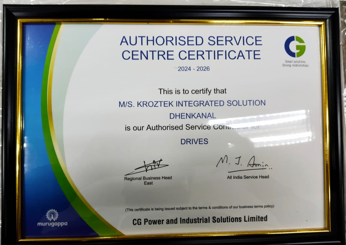 Authorized Dealer Certificate